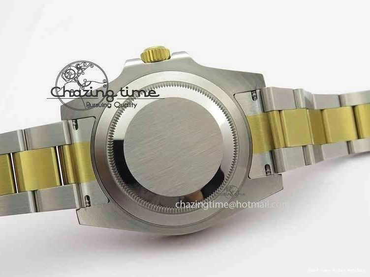 Good Copy Rolex Watches On 1:1 3724 SS Functional Bracelet 116613 Edition JF Blue YG Best SH Dial LB Submariner 0107